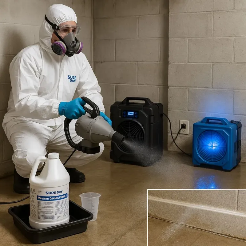 Sanitization and Odor Removal process in Willits, CA