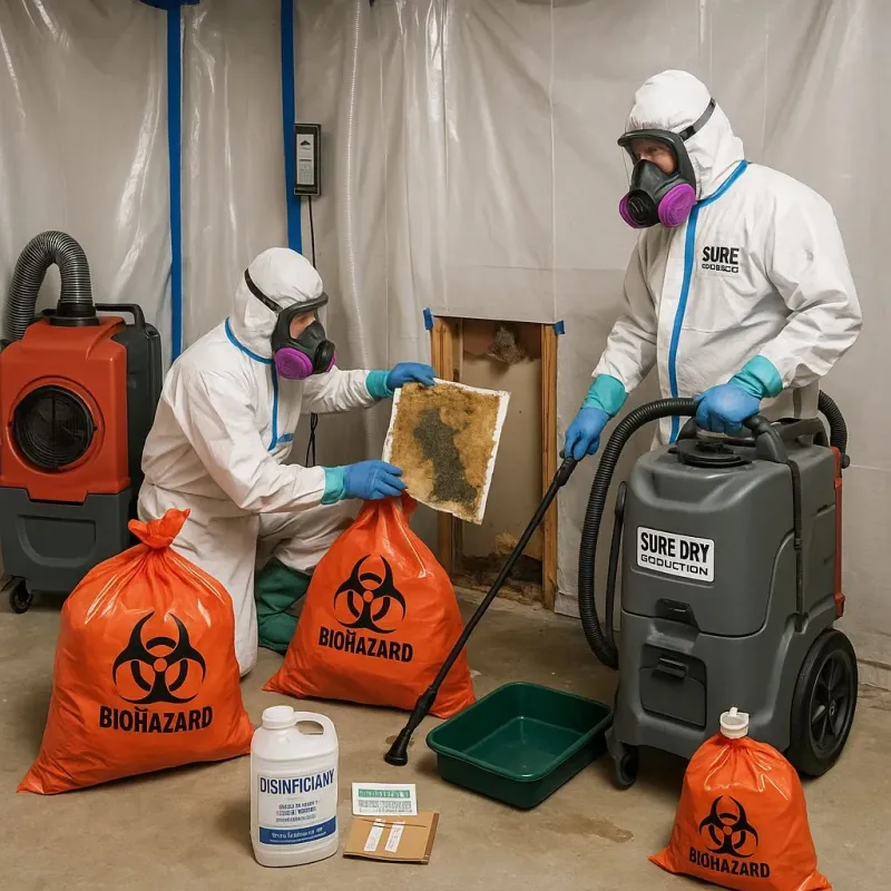 Contaminated Water Handling Protocols process in Willits, CA