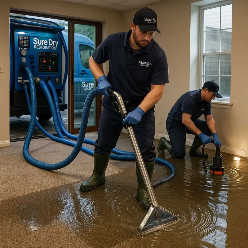 Water Extraction and Removal process in Willits, CA